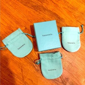 Tiffany & Co box and dust bags